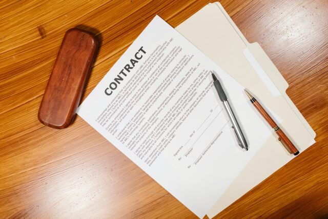 Contracts in construction
