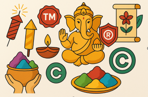 The IP of Festivals: How Diwali Crackers, Ganesh Idols, and Holi Colors Are Protected in India