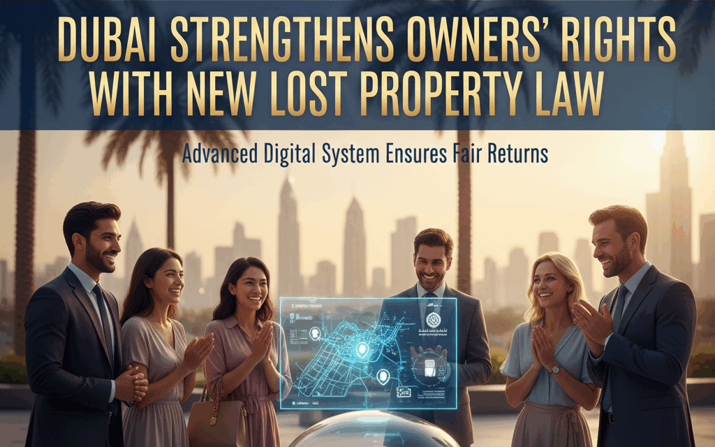 Dubai Strengthens Owners’ Rights with New Lost Property Law