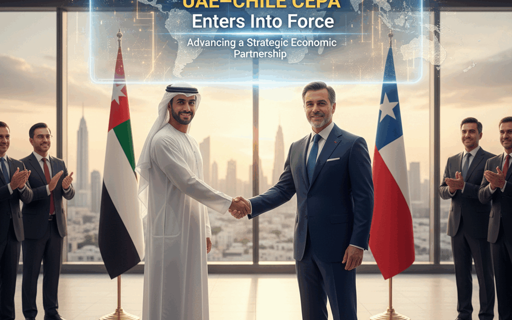 UAE–Chile CEPA Enters Into Force, Advancing a Strategic Economic Partnership