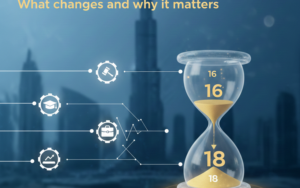 The UAE Lowers the Age of Majority: What Changes and Why it Matters