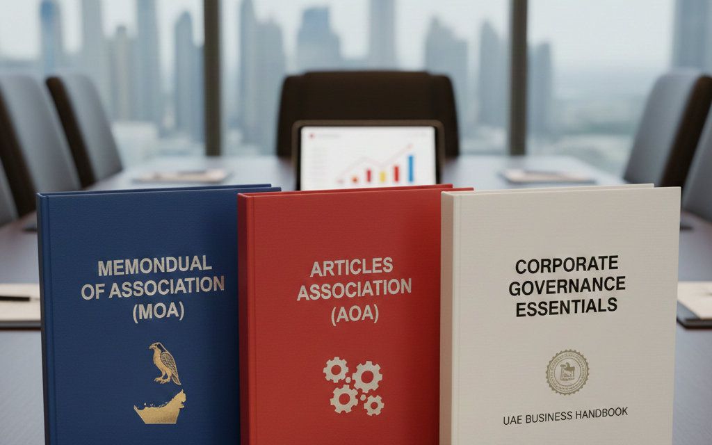 Foundational Corporate Documents: MOA, AOA & Corporate Governance Essentials Every UAE Business Needs