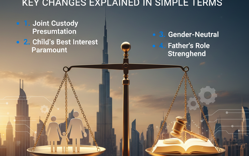 قانون الحضانة الجديد في الإمارات العربية المتحدة: شرح مبسط لأهم التغييرات