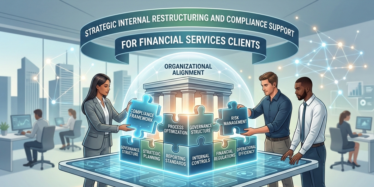 Strategic Internal Restructuring and Compliance Support for Financial Services Clients