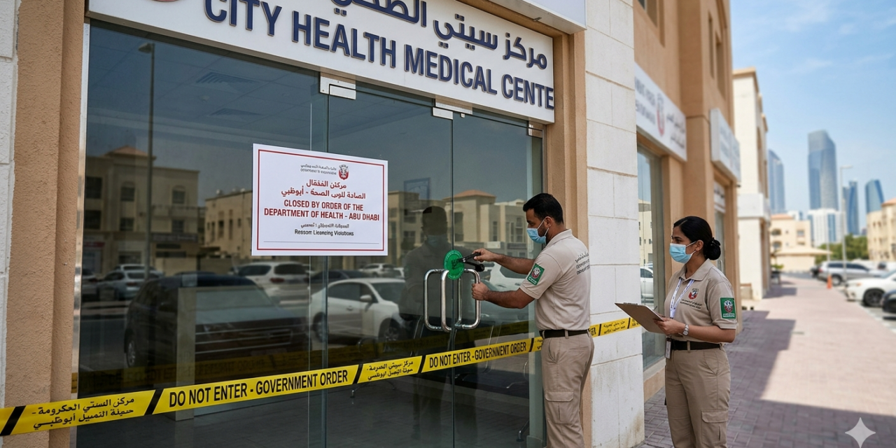 Abu Dhabi Orders Closure of Five Healthcare Facilities Over Licensing Violations