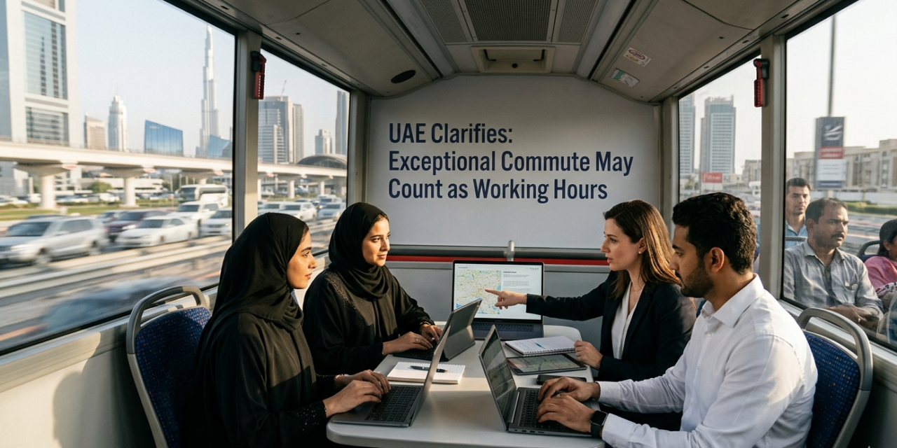 UAE Clarifies Exceptional Circumstances Where Commute Time May Be Treated as Working Hours