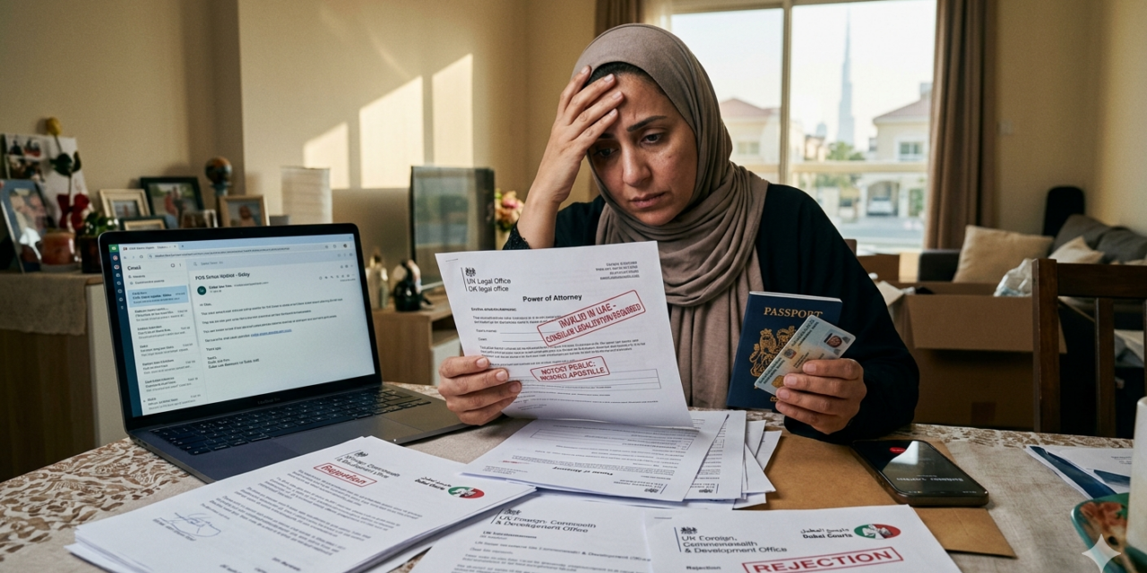 Signed Abroad, Stuck in the UAE: The POA Problem Nobody Plans For