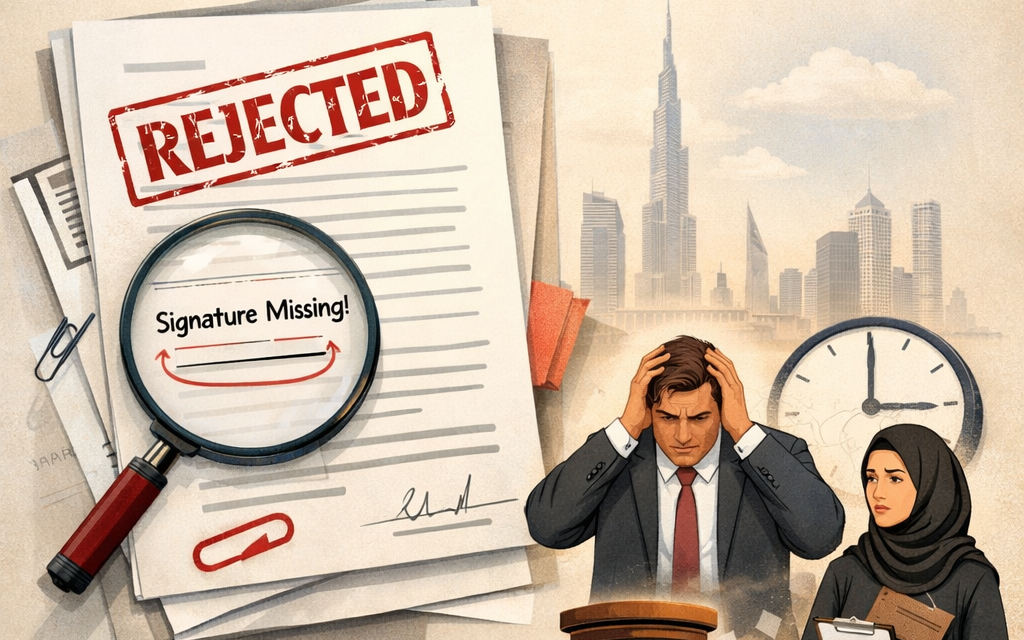 Why Your Perfect Paperwork Keeps Getting Rejected and How One Small Miss Delays UAE Deals