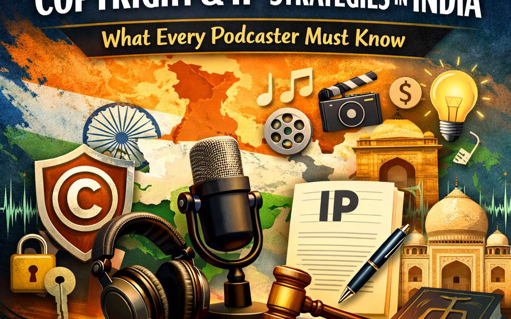 Podcast Copyright & IP Strategies in India: What Every Podcaster Must Know